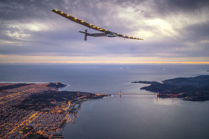 solar powered plane