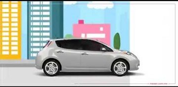 uber green nissan leaf