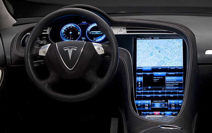 tesla model S 3