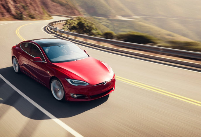 Tesla red