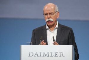  Daimler AG board of management chairman and head of Mercedes-Benz Cars Dr Dieter Zetsche talks about the challenges ahead at the Daimler annual shareholder‘s meeting on March 29 in Berlin.