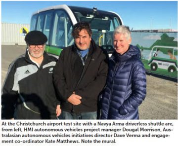 Autonomous shuttles taken to the limits PIC