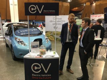 EV Drive the Future stand evworld