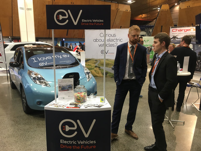 EV Drive the Future stand evworld
