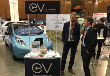 EV Drive the Future stand evworld