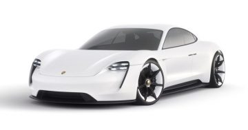 Porsche electric sports car