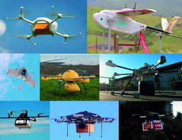 Drone delivery Publicity