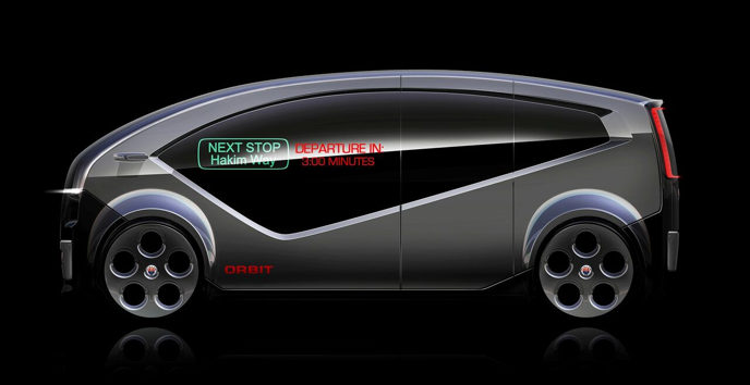 Fisker Orbit Autonomous Shuttle