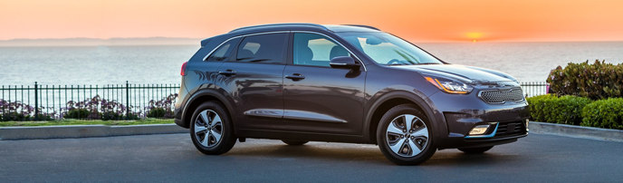 The Kia Niro plug-in hybrid.
