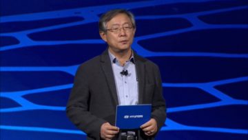 Hyundai vice chairman Dr. Woong-chul Yang in Las Vegas.

