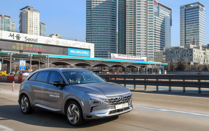 Hyundai NEXO Autonomous FCEV