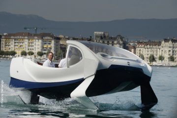Sea Bubble water taxi Geneva