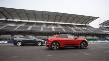 Jaguar I-PACE and Tesla Model X challenge – Autodromo Hermanos Rodriguez 5