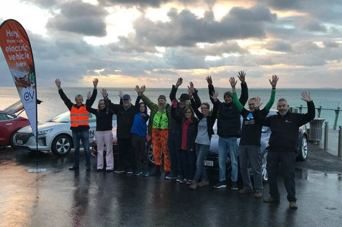 The Leading the Charge roadtrip starts this morning in Bluff

