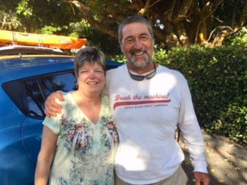  EV fans Janie and Joe Camuso.

