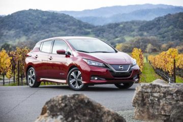 Nissan Leaf green