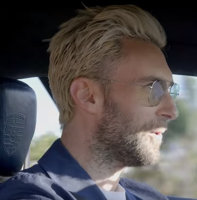 Adam Levine Porsche Mission E 1