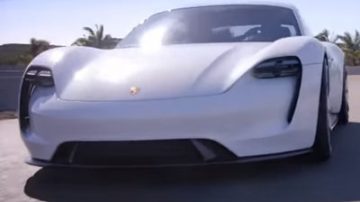 Adam Levine Porsche Mission E 2
