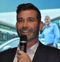 Nick Robilliard at the May 29 launch