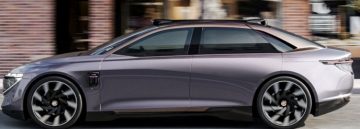 Byton’s K-Byte concept sedan revealed at CES Asia 2018.