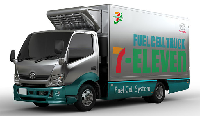 fuel cell truc 7 Eleven