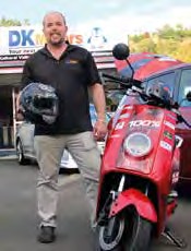 Darren Keen at DK Motors in Dunedin.