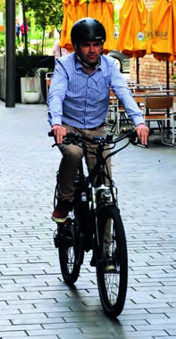 E-biking is great for mental health.