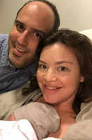 Julie Anne Genter and Peter Nunns with son