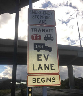 EV Auckland bypass lanes trial ends