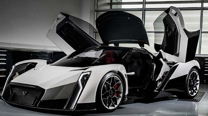 The Dendrobium D-1 electric hypercar.