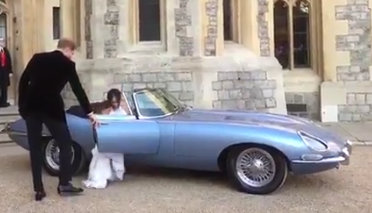 The electric Jaguar E-type Zero coupe, similar to the one Prince Harry and Meghan Markle used at their royal wedding, will go into production in 2020.