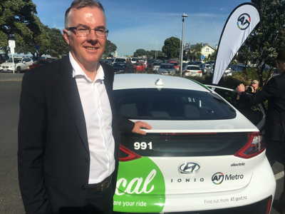Russell Turnbull checks out the EVs.