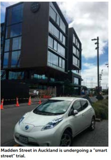 Madden Street in Auckland is undergoing a “smart