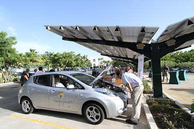 Megapower Barbadoes solar carport 3