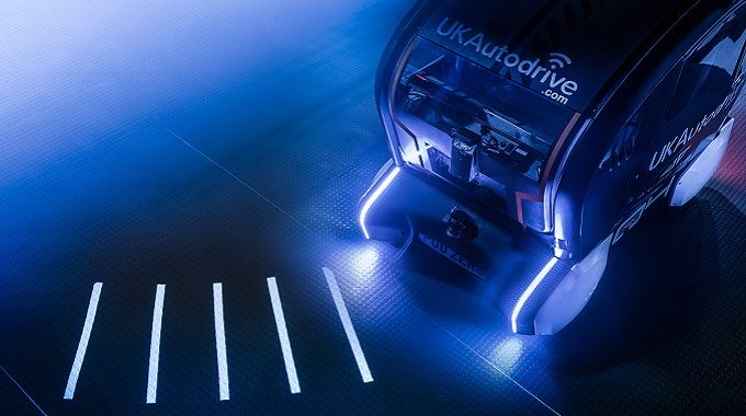 Jaguar Land Rover AV projection pod