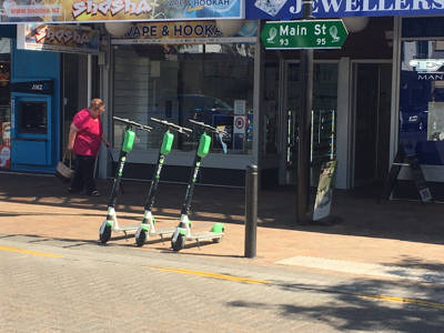 Lime e-scooters Upper Hutt