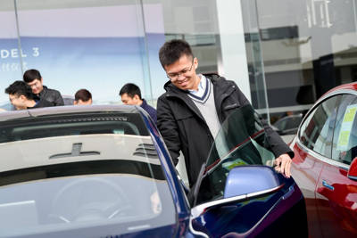 Tesla Model 3 China deliveries