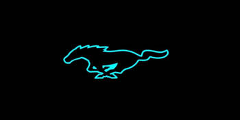 Ford Mustang blue pony (Mach E)