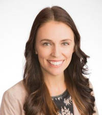 Jacinda Ardern.