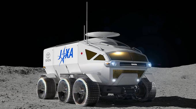 Toyota FCEV moon rover