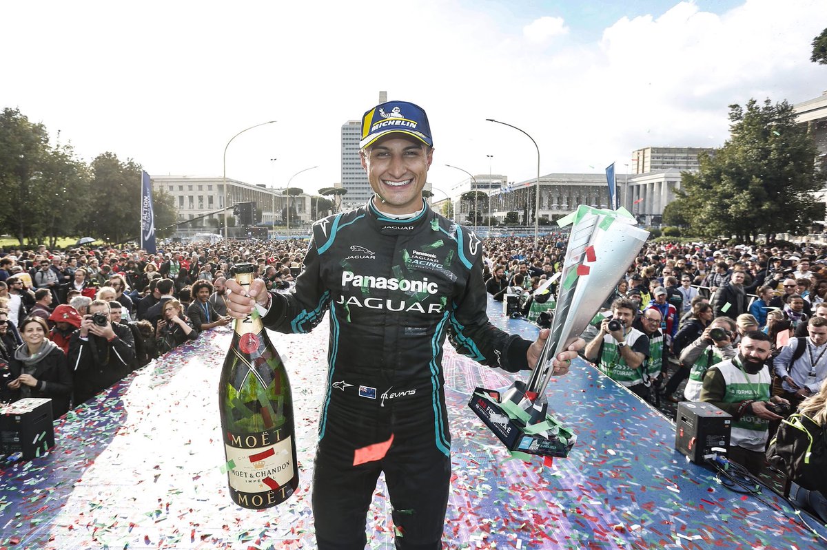 Mitch Evans Rome 2019