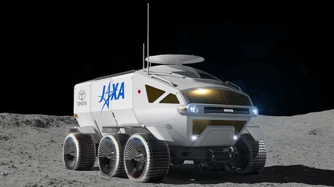 Toyota FCEV moon rover