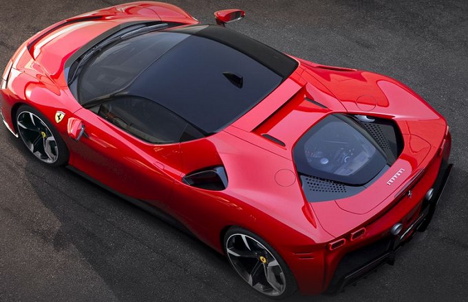 Ferrari (PHEV) SF90 Stradale sports car