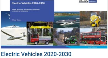 IDtechEX EV 2020-2030 report