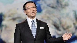 Panasonic president Kazuhiro Tsuga