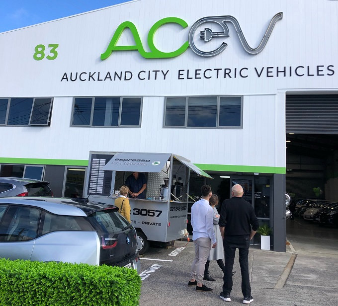 ACEV’s new Barry’s Point Road premises.