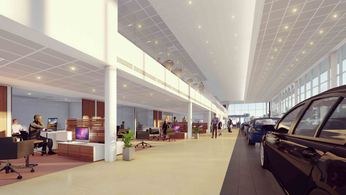 Continental BMW Wairau Interior showroom View 3.2