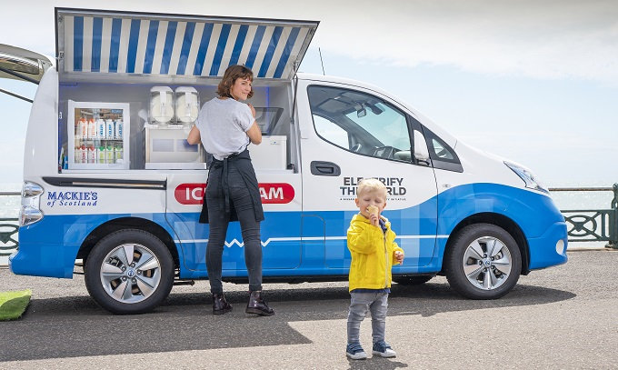 Nissan Electric Ice Cream Van Story – Photo 18