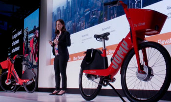 Uber Rachel Holt Jump e-bikes