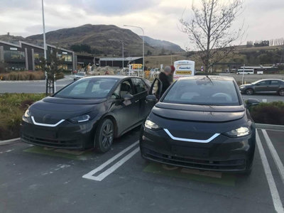 VW EVs at Queenstown